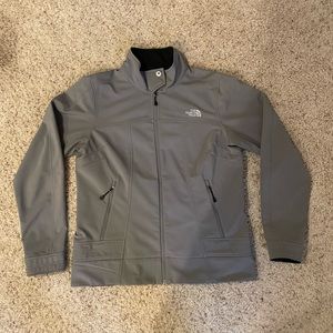 Gray The North Face Jacket, sz L